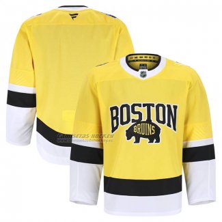 Camiseta Hockey Boston Bruins 2026 Stadium Series Autentico Pro Oro