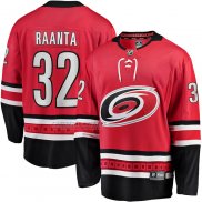 Camiseta Hockey Carolina Hurricanes Antti Raanta Primera Breakaway Rojo