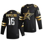 Camiseta Hockey Dallas Stars Joe Pavelski Golden Edition Limited Autentico 2020-21 Negro Camiseta Hockey Dallas Stars Joe Pavelski Golden Edition Limited Autentico 2020-21 Negro