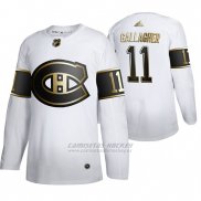 Camiseta Hockey Montreal Canadiens Brendan Gallagher Golden Edition Autentico Blanco