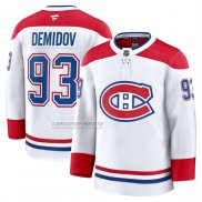 Camiseta Hockey Montreal Canadiens Ivan Demidov Segunda Premium Blanco