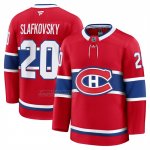 Camiseta Hockey Montreal Canadiens Juraj Slafkovsky Premium Rojo