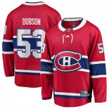 Camiseta Hockey Montreal Canadiens Noah Dobson Primera Breakaway Rojo