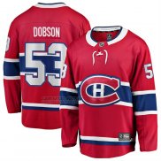 Camiseta Hockey Montreal Canadiens Noah Dobson Primera Breakaway Rojo