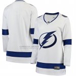 Camiseta Hockey Mujer Tampa Bay Lightning Segunda Breakaway Blanco