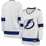 Camiseta Hockey Mujer Tampa Bay Lightning Segunda Breakaway Blanco