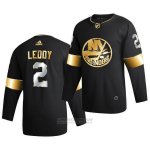 Camiseta Hockey New York Islanders Nick Leddy Golden Edition Limited Autentico 2020-21 Negro Camiseta Hockey New York Islanders Nick Leddy Golden Edition Limited Autentico 2020-21 Negro
