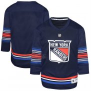 Camiseta Hockey Nino New York Rangers Alterno Replica Azul