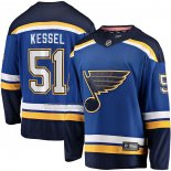 Camiseta Hockey St. Louis Blues Matthew Kessel Primera Premier Breakaway Azul