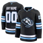 Camiseta Hockey Utah Mammoth Primera Premium Personalizada Negro