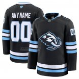 Camiseta Hockey Utah Mammoth Primera Premium Personalizada Negro