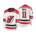Camiseta Nino New Jersey Devils Brian Boyle Alternato Breakaway Blanco