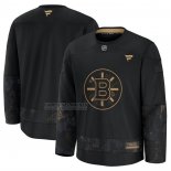 Camiseta Hockey Boston Bruins 2024 Military Appreciation Negro