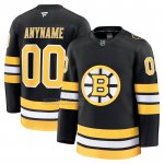 Camiseta Hockey Boston Bruins Primera Premium Personalizada Negro