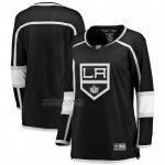 Camiseta Hockey Mujer Los Angeles Kings Primera Breakaway Negro