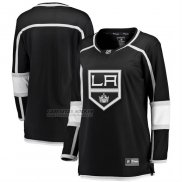 Camiseta Hockey Mujer Los Angeles Kings Primera Breakaway Negro