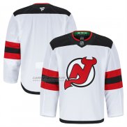Camiseta Hockey New Jersey Devils Segunda Autentico Pro Blanco