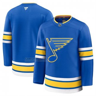 Camiseta Hockey St Louis Blues Primera Premium Azul