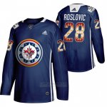 Camiseta Hockey Winnipeg Jets Jack Roslovic 2020 Wasac Night Indigenous Heritage Azul Camiseta Hockey Winnipeg Jets Jack Roslovic 2020 Wasac Night Indigenous Heritage Azul
