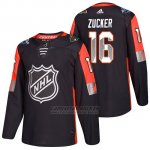 Camiseta Minnesota Wild Jason Zucker Nhl 2018 All Star Negro