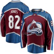 Camiseta Hockey Colorado Avalanche Caleb Jones Primera Premier Breakaway Marron