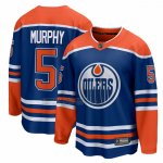 Camiseta Hockey Edmonton Oilers Connor Murphy Primera Breakaway Azul