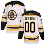 Camiseta Hockey Hombre Boston Bruins Away Personalizada Blanco