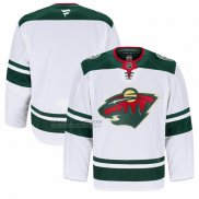 Camiseta Hockey Minnesota Wild Segunda Autentico Pro Blanco