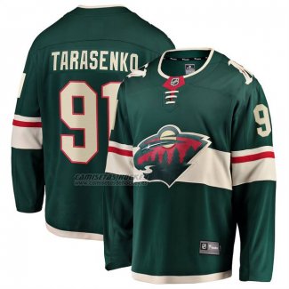 Camiseta Hockey Minnesota Wild Vladimir Tarasenko Primera Breakaway Verde