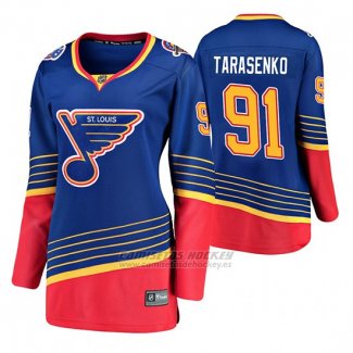 Camiseta Hockey Mujer St. Louis Blues Ryan O'reilly Retro Premier Azul