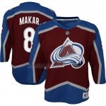 Camiseta Hockey Nino Colorado Avalanche Cale Makar Primera Replica Rojo