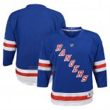 Camiseta Hockey Nino New York Rangers Primera Replica Azul