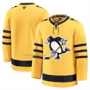 Camiseta Hockey Pittsburgh Penguins Alterno Premium Amarillo