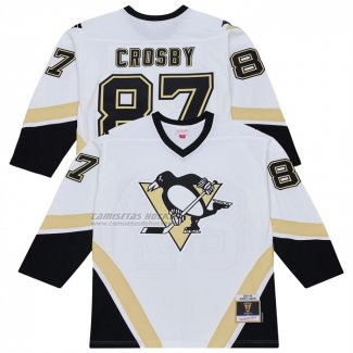 Camiseta Hockey Pittsburgh Penguins Sidney Crosby 2005 Power Play Blanco