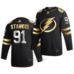 Camiseta Hockey Tampa Bay Lightning Steven Stamkos Golden Edition Limited Autentico 2020-21 Negro Camiseta Hockey Tampa Bay Lightning Steven Stamkos Golden Edition Limited Autentico 2020-21 Negro