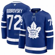 Camiseta Hockey Toronto Maple Leafs Sergei Bobrovsky Primera Premium Azul
