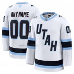 Camiseta Hockey Utah Mammoth Premium Personalizada Blanco