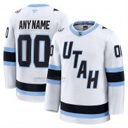 Camiseta Hockey Utah Mammoth Premium Personalizada Blanco