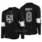 Camiseta Los Angeles Kings Drew Doughty Adidas Platinum Negro