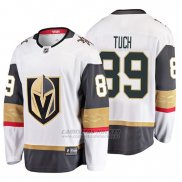 Camiseta Vegas Golden Knights Alex Tuch 2019 Away Fanatics Breakaway Blanco