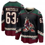 Camiseta Hockey Arizona Coyotes Matias Maccelli Primera Breakaway Negro