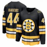 Camiseta Hockey Boston Bruins James Hagens Breakaway Negro