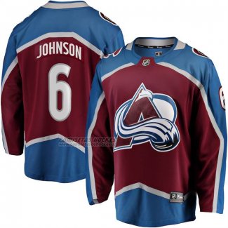 Camiseta Hockey Colorado Avalanche Erik Johnson Primera Breakaway Rojo