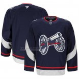 Camiseta Hockey Columbus Blue Jackets 2025 Stadium Series Azul