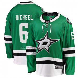 Camiseta Hockey Dallas Stars Lian Bichsel Primera Breakaway Verde