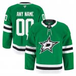 Camiseta Hockey Dallas Stars Pro Primera Personalizada Verde