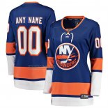 Camiseta Hockey Mujer New York Islanders Primera Breakaway Personalizada Azul