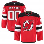 Camiseta Hockey New Jersey Devils Primera Personalizada Rojo