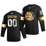 Camiseta Hockey New York Islanders Personalizada Golden Edition Limited Autentico 2020-21 Negro Camiseta Hockey New York Islanders Personalizada Golden Edition Limited Autentico 2020-21 Negro