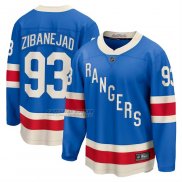 Camiseta Hockey New York Rangers Mika Zibanejad Centennial Breakaway Azul